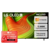 TV 77 pollici LG OLED AI B5 4K Smart TV 2025