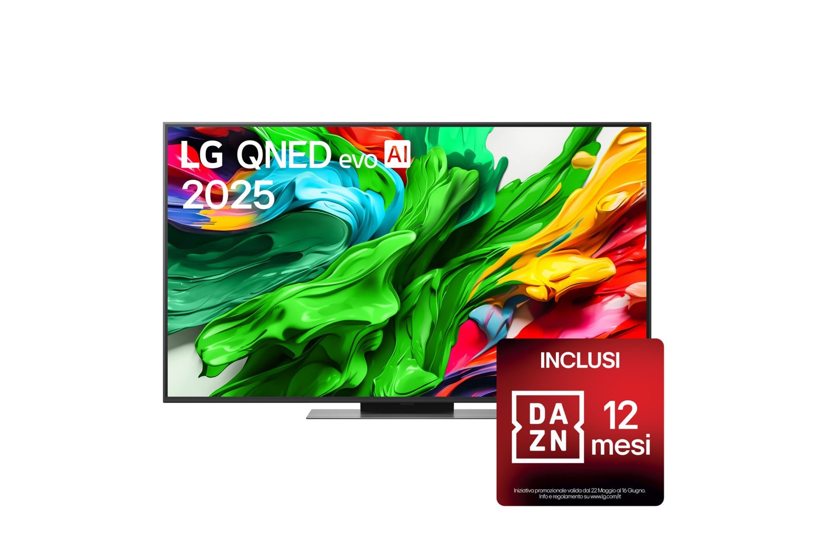 Vista frontale tv 55QNED86A6A
