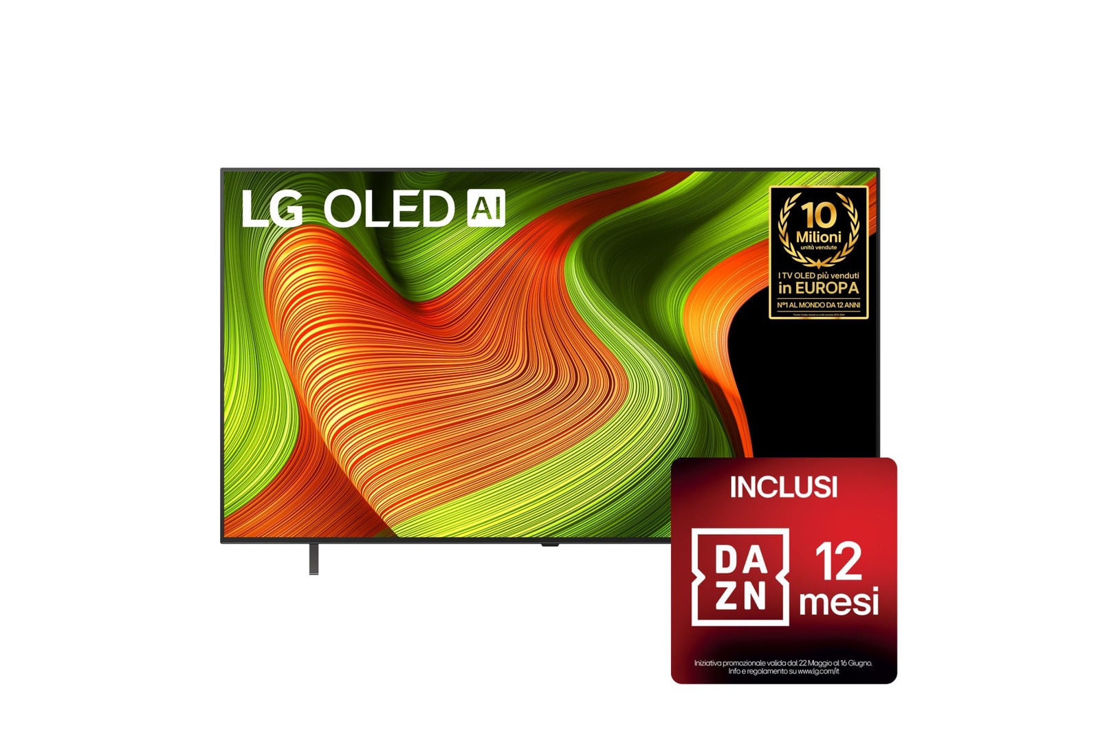 Vista frontale OLED65B56LA