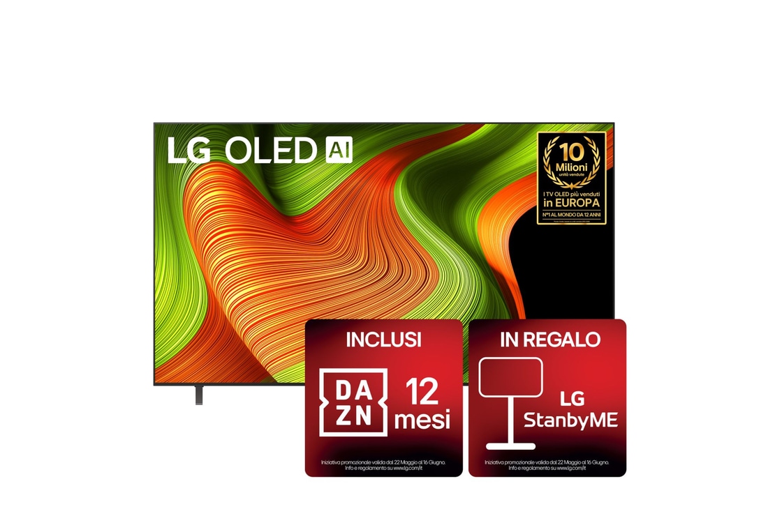  Vista frontale OLED77B56LA