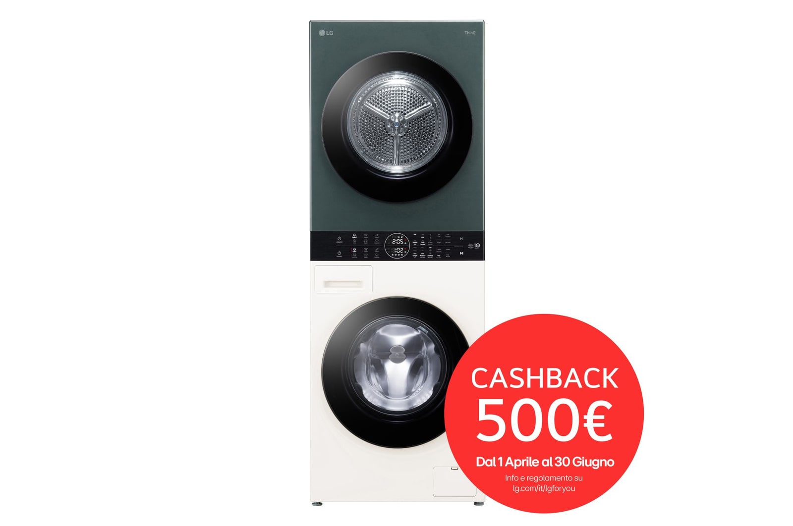 WashTower WT1210EGF con cashback
