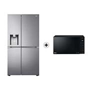 Kit esclusivo frigorifero e microonde GSLV90PZAD.MHGDS