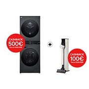 Kit esclusivo WashTower e aspirapolvere WT1210BBF.PRIME1C
