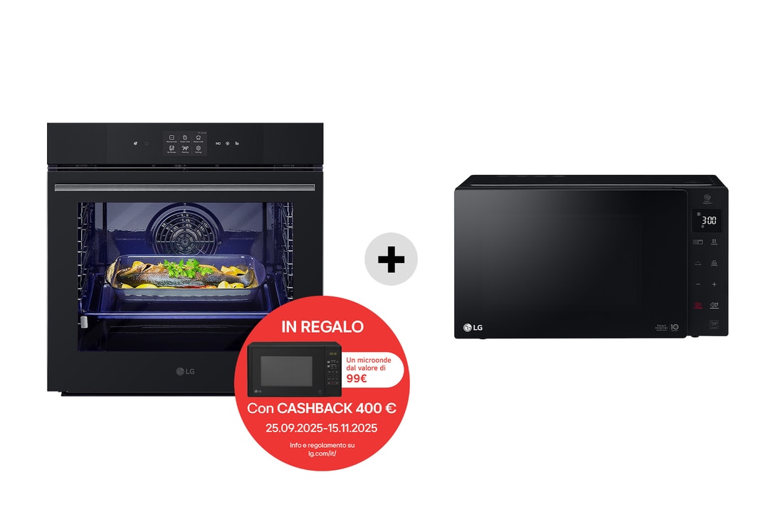 Kit esclusivo forno e microonde WSED7667M.MHGDS