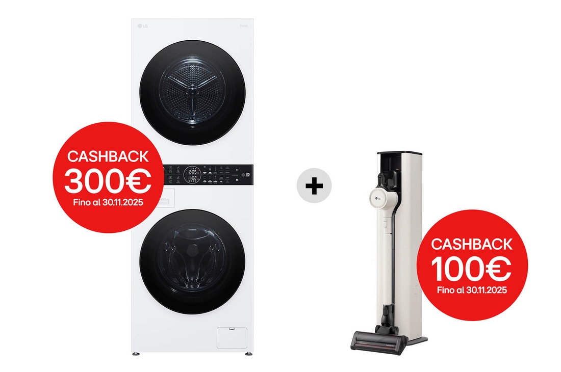 Foto colonna bucato e aspirapolvere WT1210WWF.PRIME1C