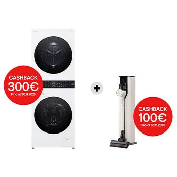 Foto colonna bucato e aspirapolvere WT1210WWF.PRIME1C