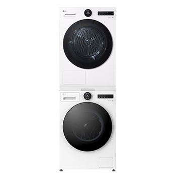 Vista frontale di Offerta Kit Esclusivo: Lavatrice 9kg Next AI DD™ Serie X7 Classe A-40% | Asciugatrice 9Kg Pompa di calore DUAL Inverter Serie X7 Classe B | Kit di giunzione per colonna bucato con ripiano estraibile F4X7009TWB.RHX7009