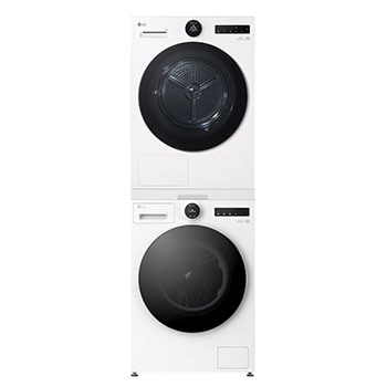 Vista frontale di Offerta Kit Esclusivo: Lavatrice 9kg Next AI DD™ Serie X9 Classe A-60% | Asciugatrice 9Kg Pompa di calore DUAL Inverter Serie X7 Classe B | Kit di giunzione per colonna bucato con ripiano estraibile F4X9009TWCE.RHX7009