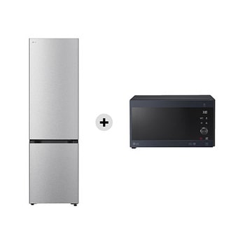Offerta Kit Esclusivo: Frigorifero combinato Fit & Max 60cm, Classe A + Microonde NeoChef 25 litri, potenza 1000W