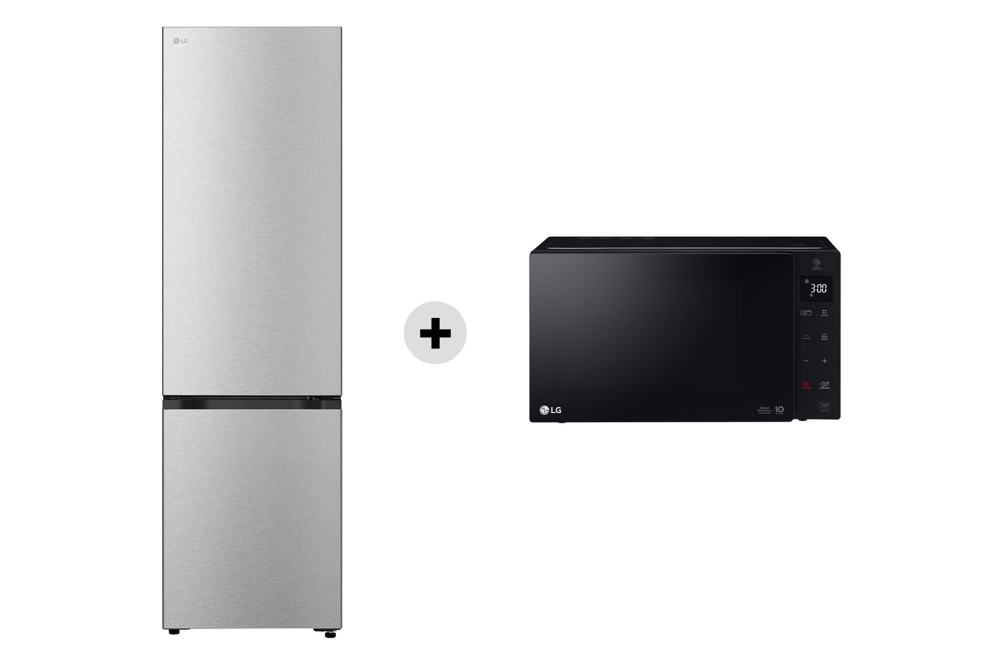 Frigorifero Combinato LG GBBS726AMB Total No Frost – Larghezza 60 Cm, Classe A, Capacità Generosa, Design Moderno