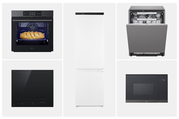 Foto frontale dei prodotti all'interno del kit KITCUCINA.1