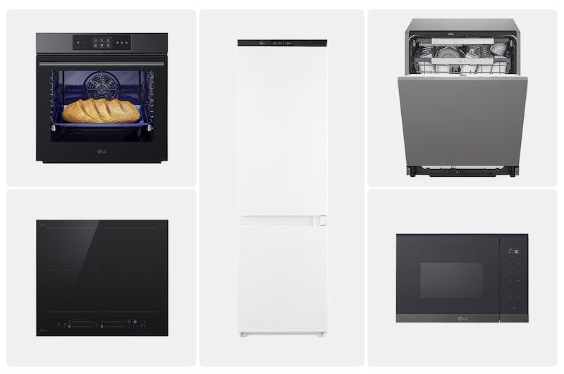 Foto frontale dei prodotti all'interno del kit KITCUCINA.1