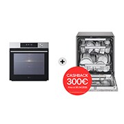 Foto frontale forno e lavastoviglie WSED7613S.DB597