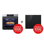 Forno e piano cottura WSED7613S.CBIZ7 con Cashback