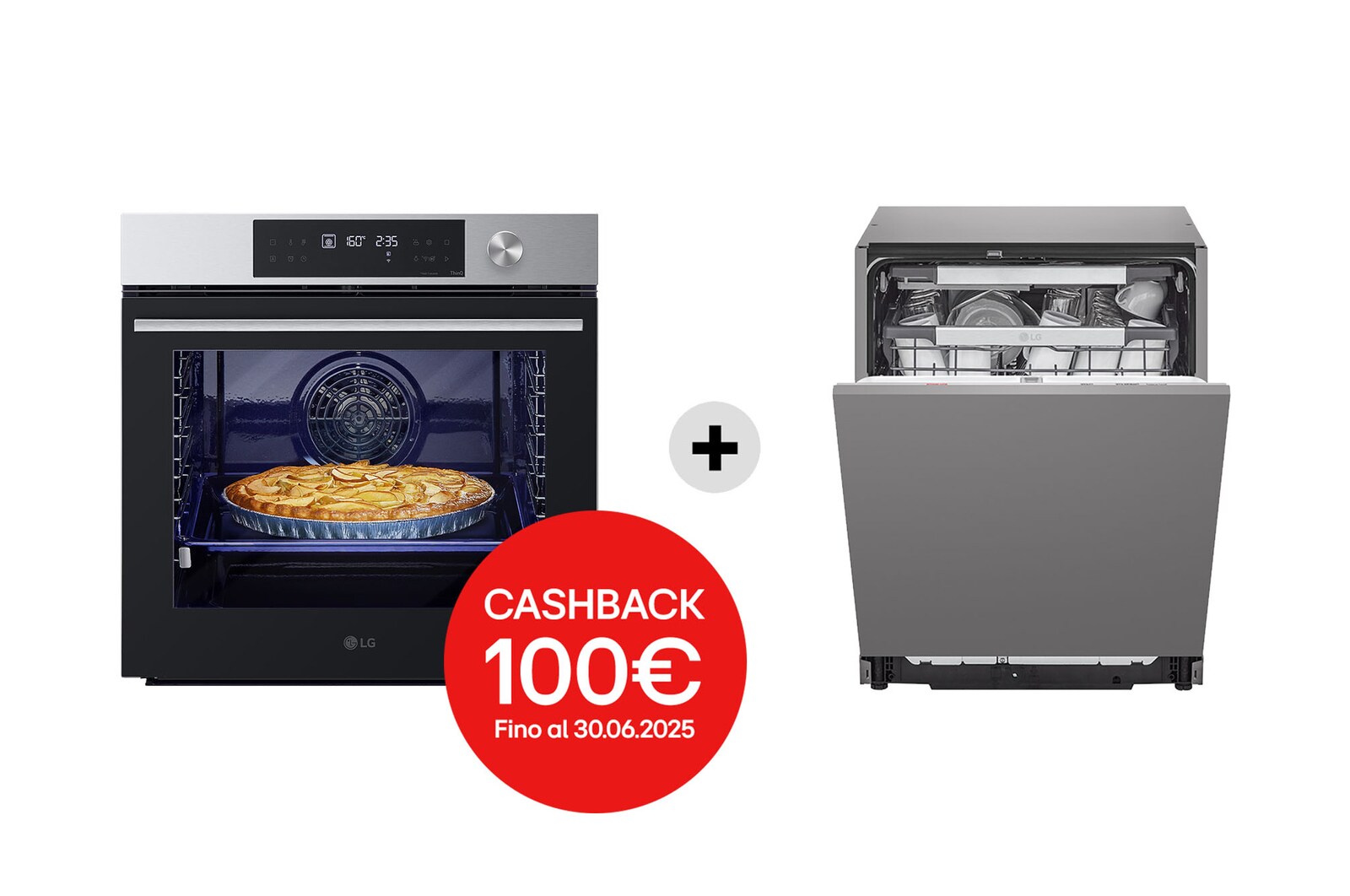 Forno e lavastoviglie WSED7612S.DB475 con Cashback