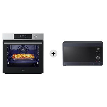 Foto frontale forno + microonde WSED7613S.MH6565