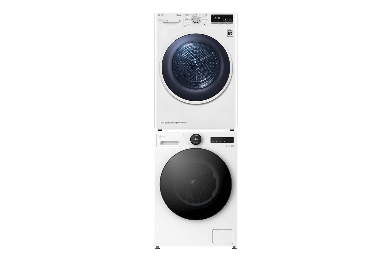 Foto frontale lavatrice e asciugatrice F4X7011TWB.RH10V9