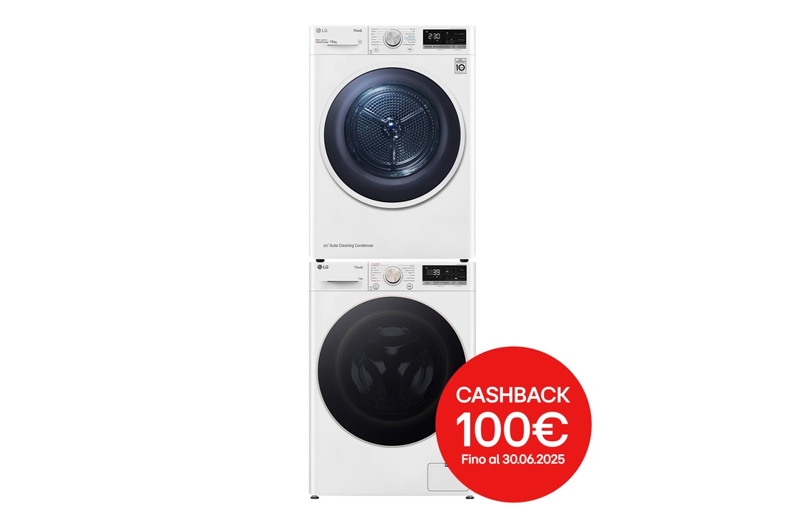 Foto frontale colonna bucato F4R7013TSWG.RH10V9 con cashback
