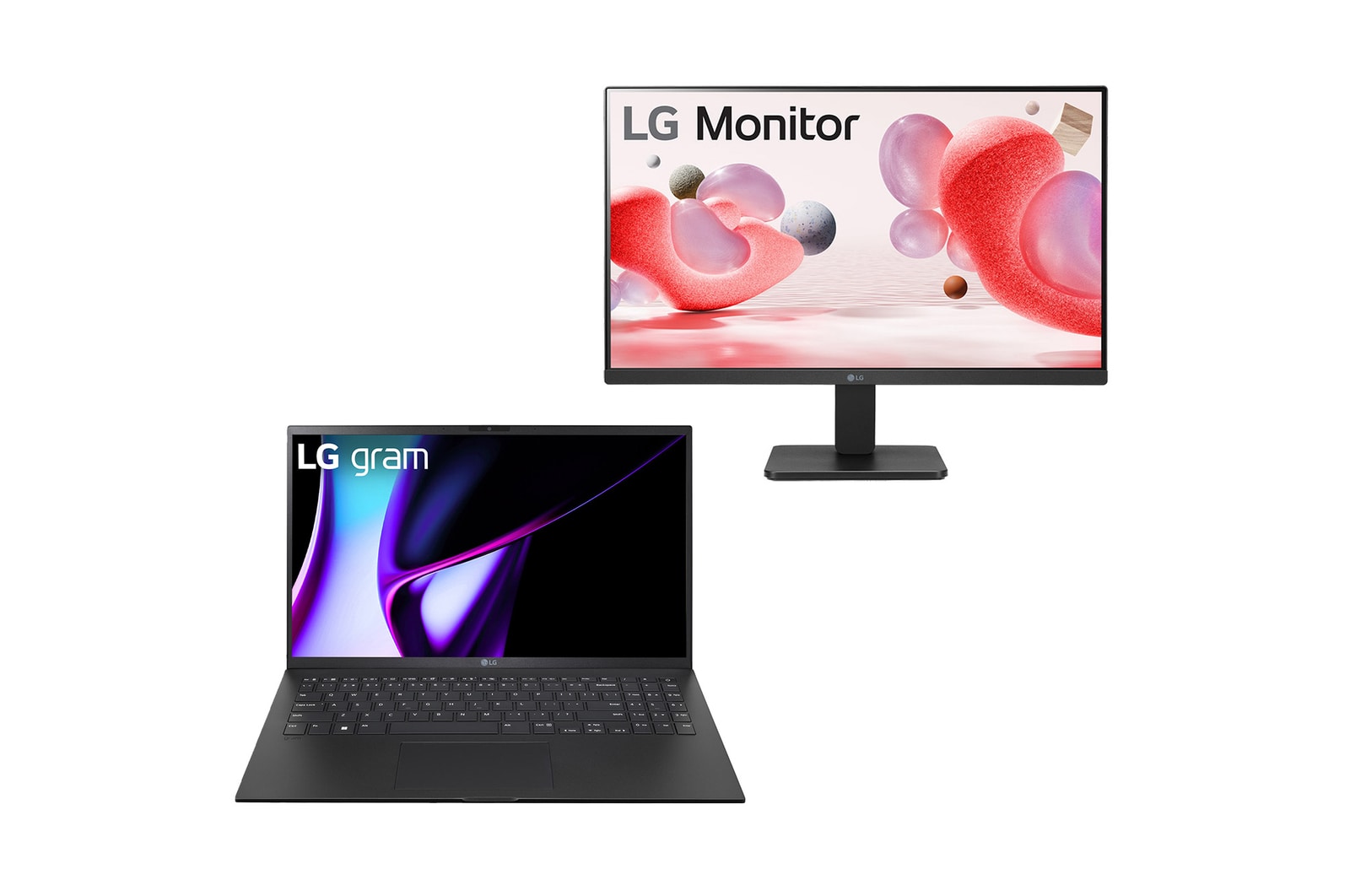 Vista frontale dei prodotti nel bundle