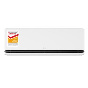 Vista frontale del condizionatore single-split LG DUALCOOL da 9000 BTU con AI Air H09S1DA