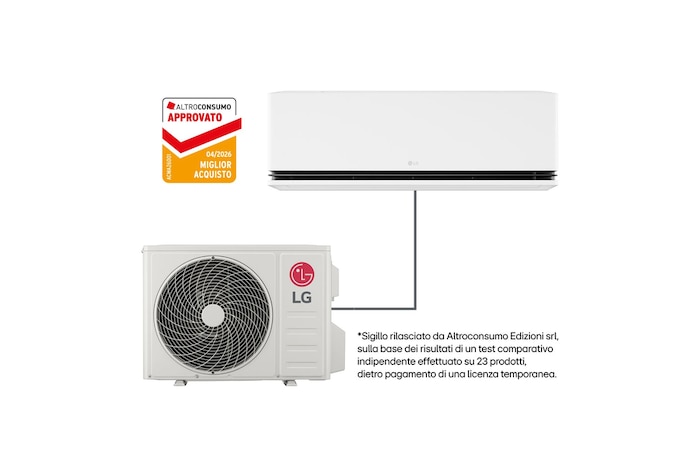 Foto frontale condizionatore Monosplit H09S1DA
