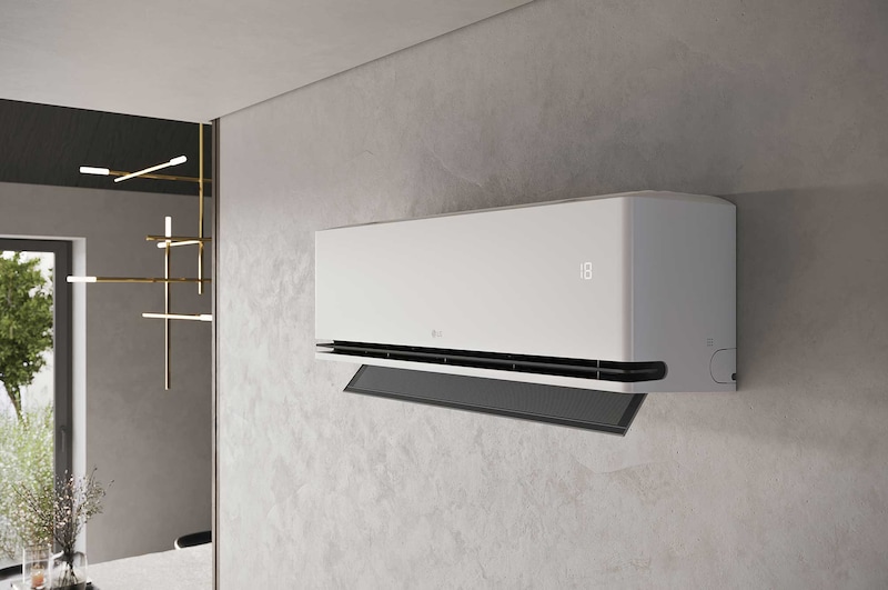 LG Condizionatore monosplit DUALCOOL Deluxe | 12000 BTU | Soft Air, kW Manager, DUAL Vane, Wi-Fi, H12S1D