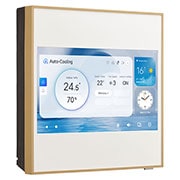 LG Condizionatore monosplit ARTCOOL Gallery LCD | 12000 BTU | Schermo LCD 27" Full HD, Speaker integrati, Flusso aria 3D, Wi-Fi, A12GA2