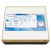 LG Condizionatore monosplit ARTCOOL Gallery LCD | 12000 BTU | Schermo LCD 27" Full HD, Speaker integrati, Flusso aria 3D, Wi-Fi, A12GA2