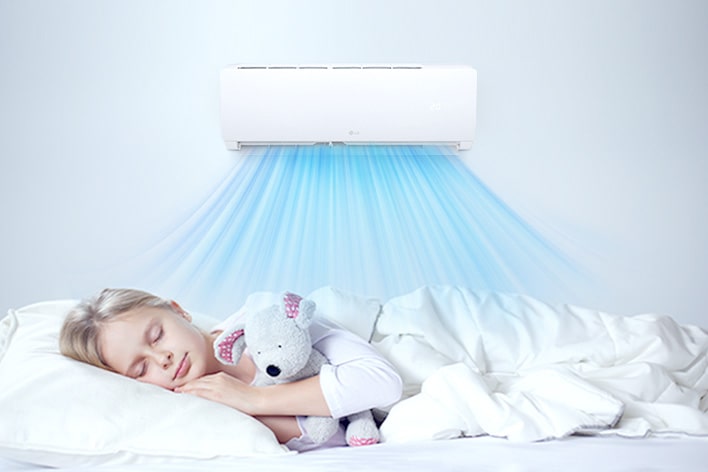 Experience the comfortable sleeping environment.