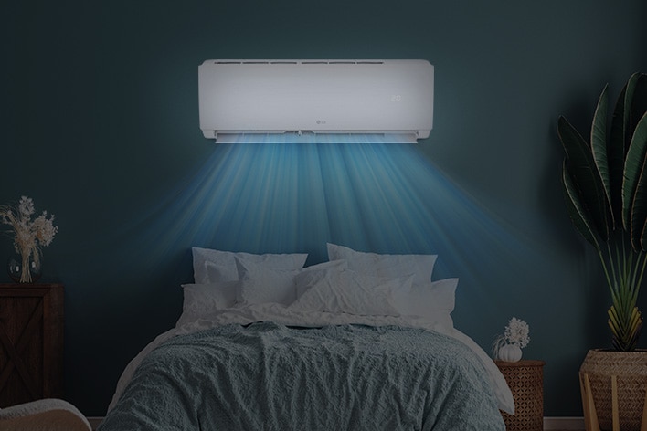 Enjoy a deep sleep without a bothersome A/C light.