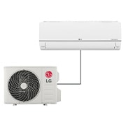 Foto frontale del climatizzatore LG PC09SC