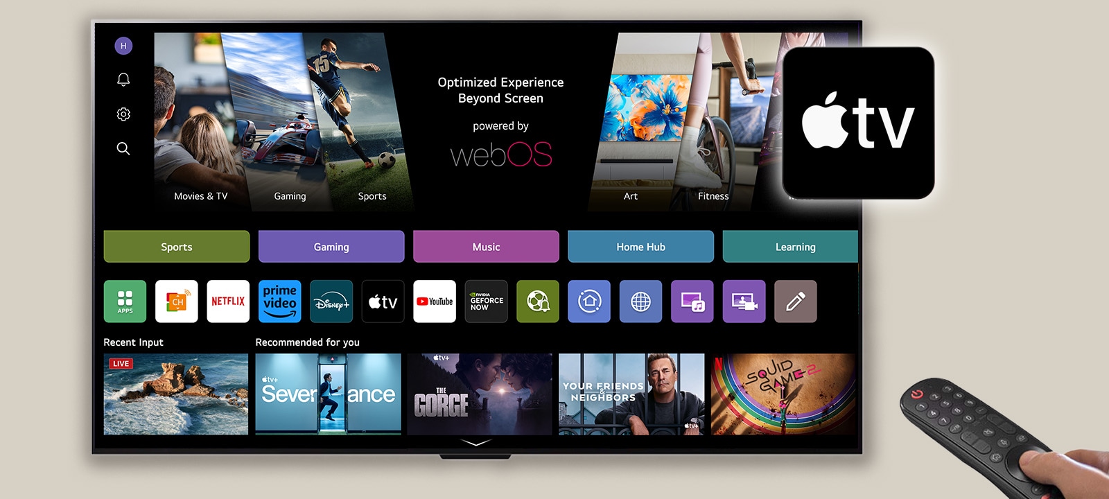 Apple TV+ プロモーション2025 | LG JP