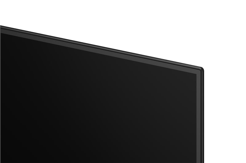 LG OLED AI B6は、パーソナライズを行うAI Hubを搭載。リモコンの上部に配置されたAIアイコンを囲むように、Multi AI Search、AI Concierge、AI Voice ID with My Page、AI Chatbot、AI Picture Wizard、AI Sound Wizardの各機能ラベルが配置されている。