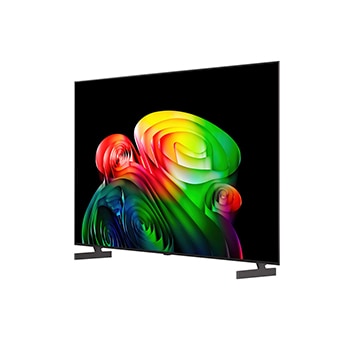 回路基板上で青く光る、LG OLED AI B6の第3世代alpha 8 AIプロセッサー4K。NPUが最大5.0倍高速化され、CPU処理速度が10%向上し、メモリ容量が20%増大したAIの処理性能を示している。