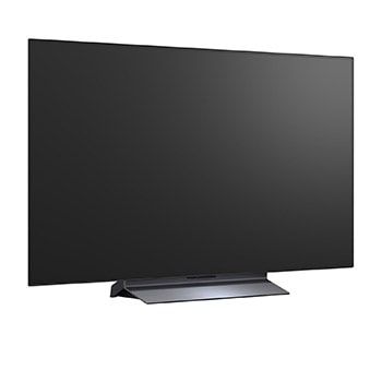 LG OLED evo AI C6 features AI Hub for personalization, with an AI icon above a remote control surrounded by labels for Multi AI Search, AI Concierge, AI Voice ID with My Page, AI Chatbot, AI Picture Wizard, and AI Sound Wizard.
