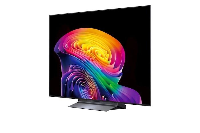 LG OLED evo AI C6 featuring Hyper Radiant Color Tech, delivering Perfect Black, Perfect Color, X3.2 brighter display, and alpha 11 AI Processor 4K Gen3 with Dual AI Engine.