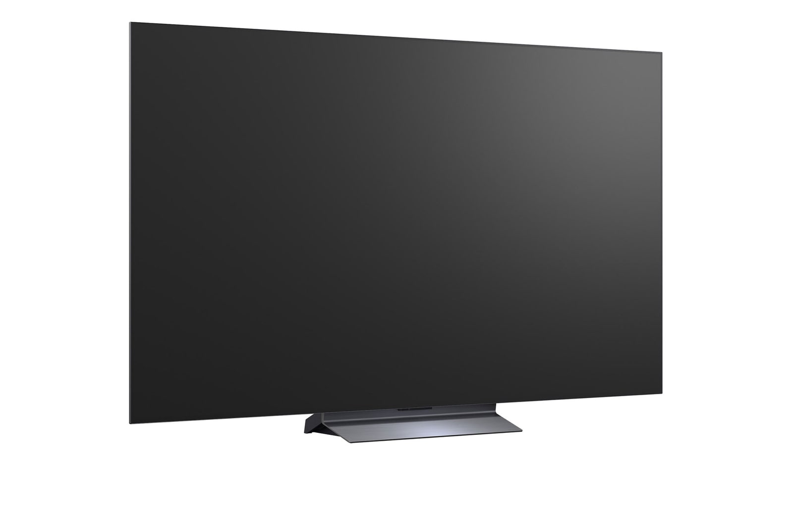 LG OLED evo AI C6 features AI Hub for personalization, with an AI icon above a remote control surrounded by labels for Multi AI Search, AI Concierge, AI Voice ID with My Page, AI Chatbot, AI Picture Wizard, and AI Sound Wizard.