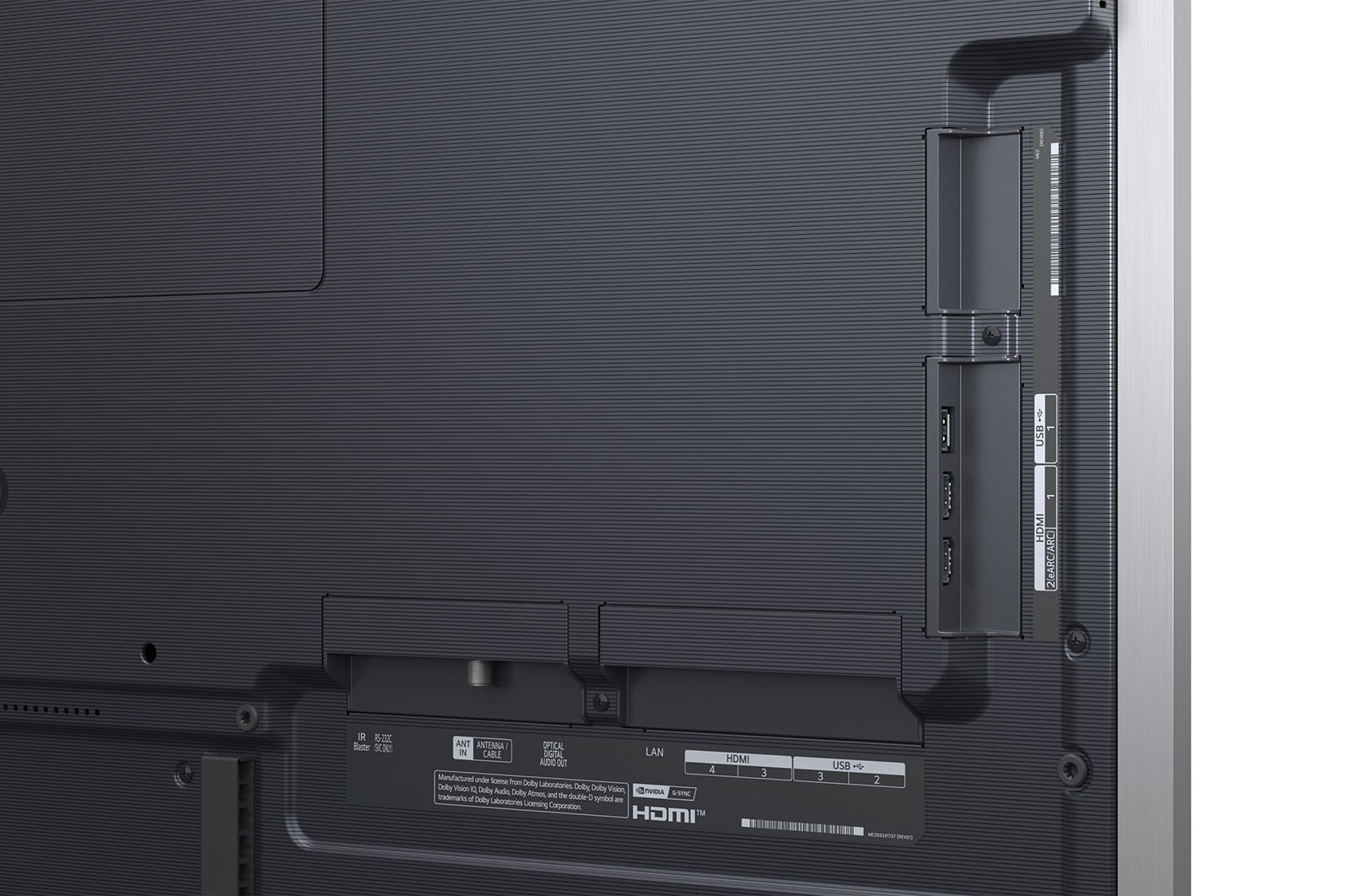 LG Shield, applied to LG OLED evo AI G6, is shown with an LG Shield logo at the center, security icons below, and a 2026 CES Innovation Awards Honoree badge above, representing data and system protection.