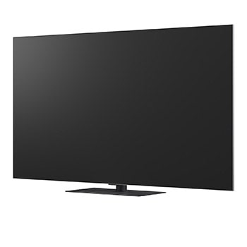 LG OLED evo AI G6 displays a vivid ocean sunset scene, with a soundbar and speaker positioned below the screen, enhancing a calm and atmospheric living space.