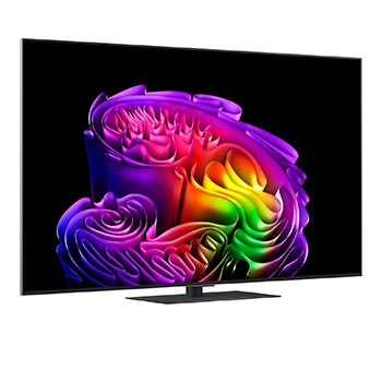 LG OLED evo AI G6 shown in front and side views highlights a 97-inch display with a 2155 mm-wide screen, an overall height of 1230 mm, and an ultra-slim 28.2 mm depth without a stand.