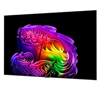 LG OLED evo G6 AI TV’s alpha 11 AI Processor 4K Gen3 glows in purple and blue light on a dark circuit board, highlighting the Dual AI Engine and delivering NPU up to x5.6 faster, CPU 50% faster, and GPU 70% stronger performance.