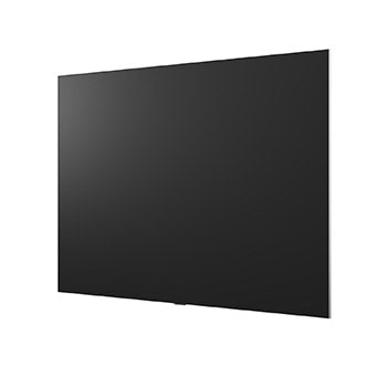 LG OLED evo AI G6 displays a vivid ocean sunset scene, with a soundbar and speaker positioned below the screen, enhancing a calm and atmospheric living space.