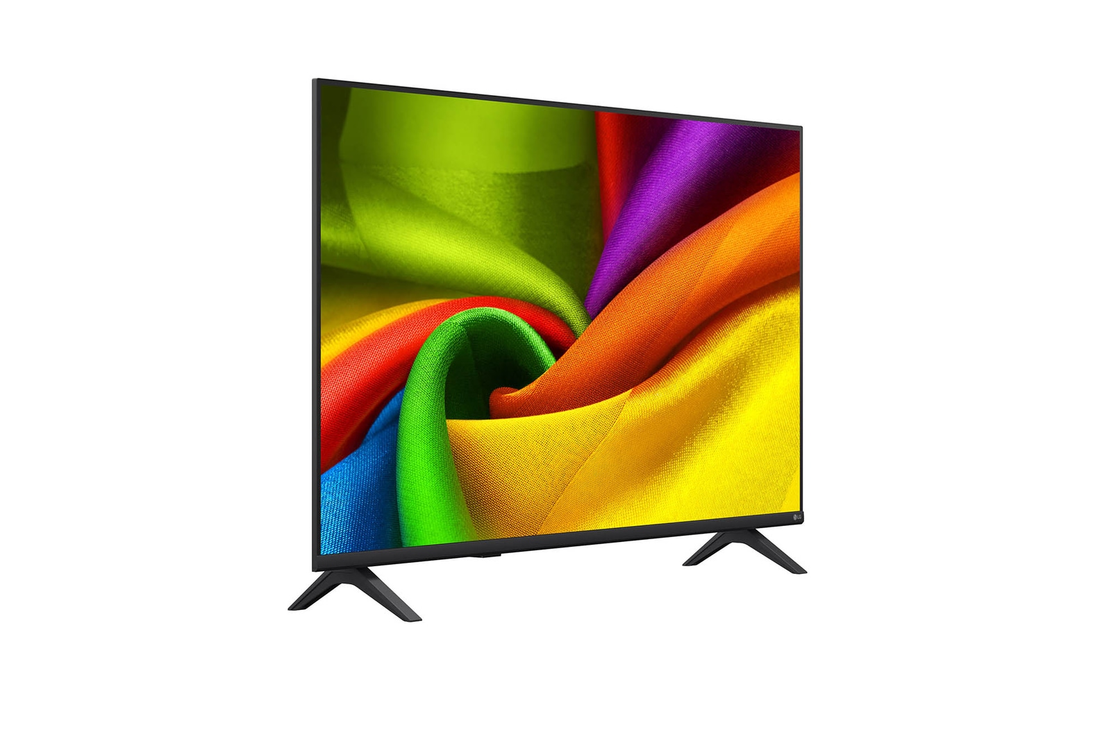 Nano Detail Enhancer搭載のLG NANO 4K UHD AI NU85が、羽根の画像を映し出す。alpha AIプロセッサーが微細な質感を検知し、コントラストと奥行きを強化して、より鮮明かつ立体感のある4K映像を実現している。