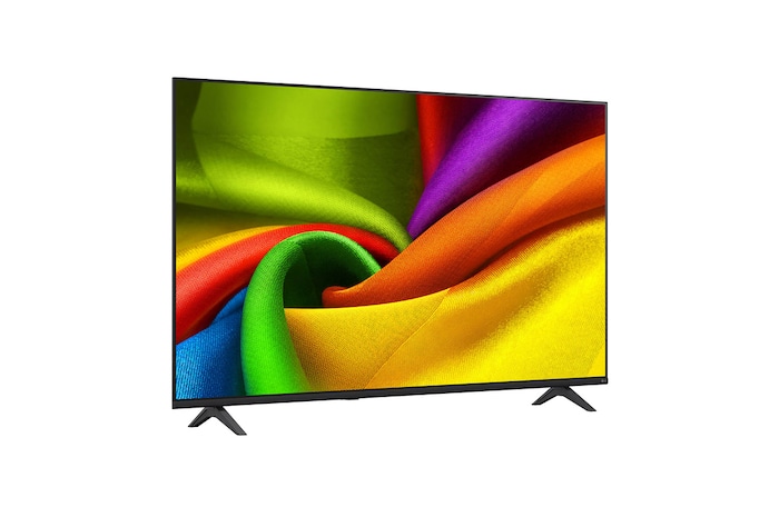 LG NANO 4K UHD AI NU85の正面図と側面図。画面幅1,890 mm、画面高さ1,088 mm、スタンド付き高さ1,148 mm、奥行き72.4 mm、スタンド設置面積1,565×362 mmの85インチディスプレイを強調している。