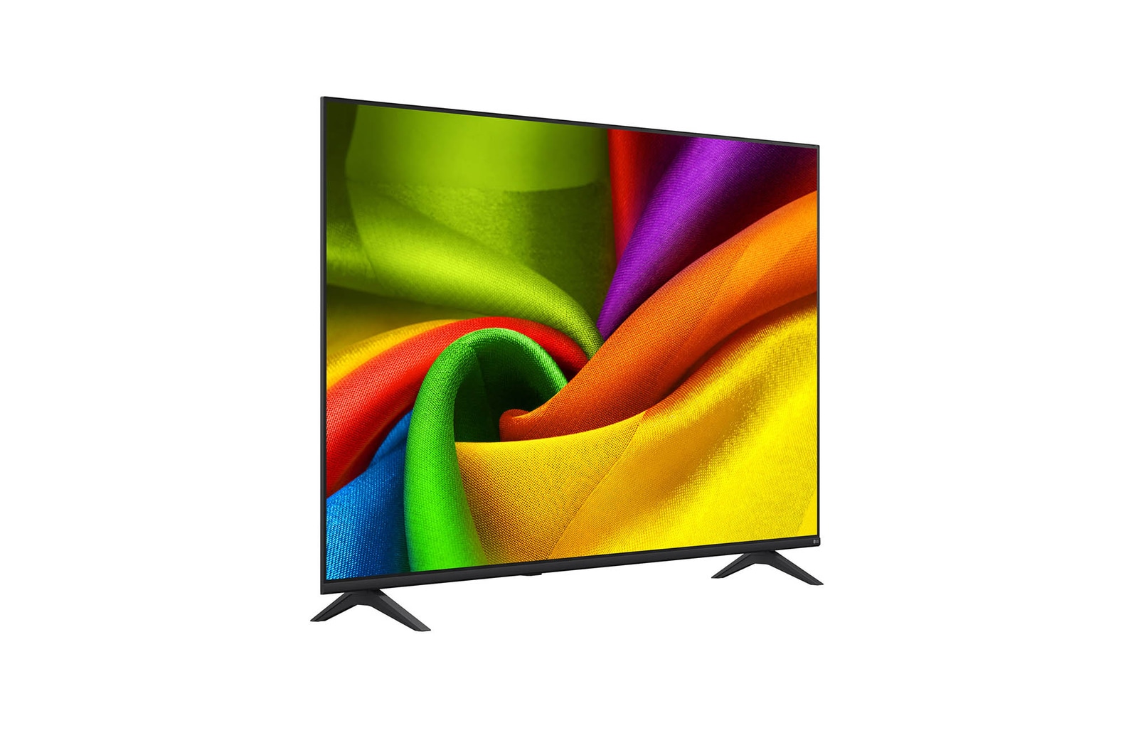 Nano Detail Enhancer搭載のLG NANO 4K UHD AI NU85が、羽根の画像を映し出す。alpha AIプロセッサーが微細な質感を検知し、コントラストと奥行きを強化して、より鮮明かつ立体感のある4K映像を実現している。