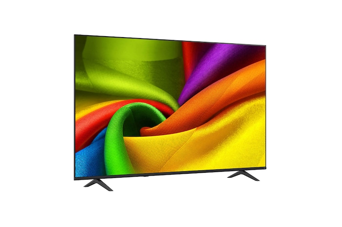 LG NANO 4K UHD AI NU85の正面図と側面図。画面幅1,890 mm、画面高さ1,088 mm、スタンド付き高さ1,148 mm、奥行き72.4 mm、スタンド設置面積1,565×362 mmの85インチディスプレイを強調している。