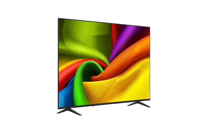 Nano Detail Enhancer搭載のLG NANO 4K UHD AI NU85が、羽根の画像を映し出す。alpha AIプロセッサーが微細な質感を検知し、コントラストと奥行きを強化して、より鮮明かつ立体感のある4K映像を実現している。