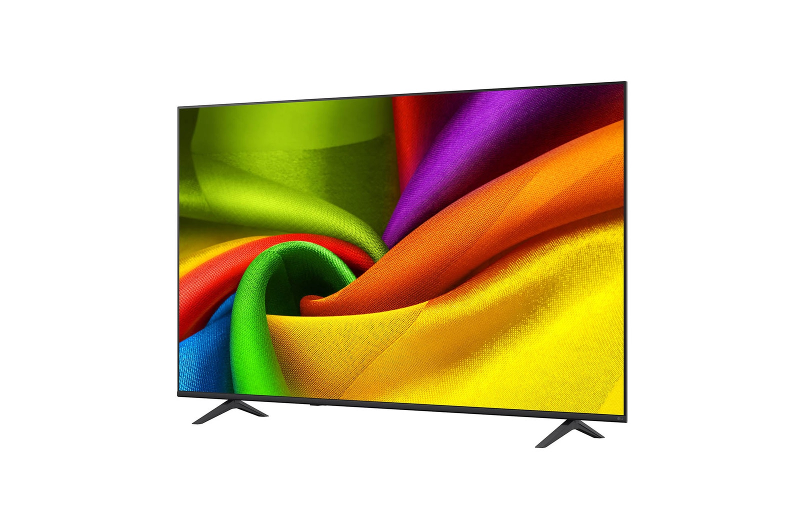 LG NANO 4K UHD AI NU85の第9世代alpha 7 AIプロセッサー4Kが、黄色い回路基板の中央で輝き、よりスマートで強力なAI処理を強調している。これにより、コントラストと奥行きが向上し、4K画像の鮮明さが向上する。