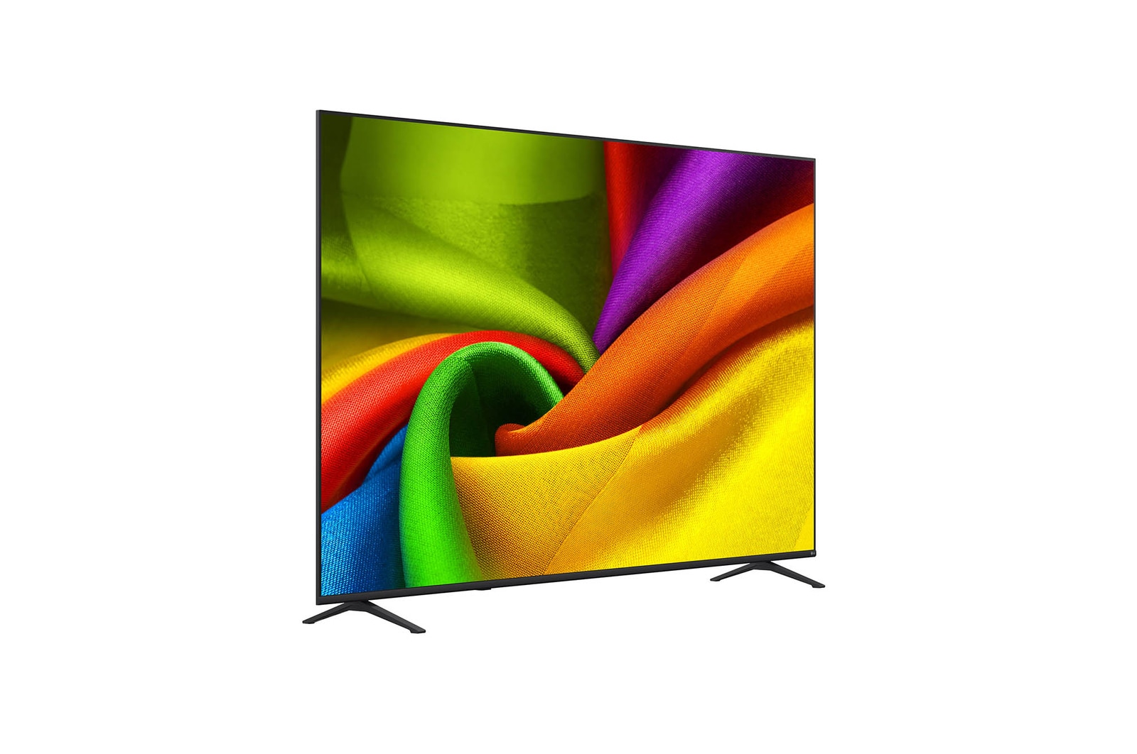 Nano Detail Enhancer搭載のLG NANO 4K UHD AI NU85が、羽根の画像を映し出す。alpha AIプロセッサーが微細な質感を検知し、コントラストと奥行きを強化して、より鮮明かつ立体感のある4K映像を実現している。