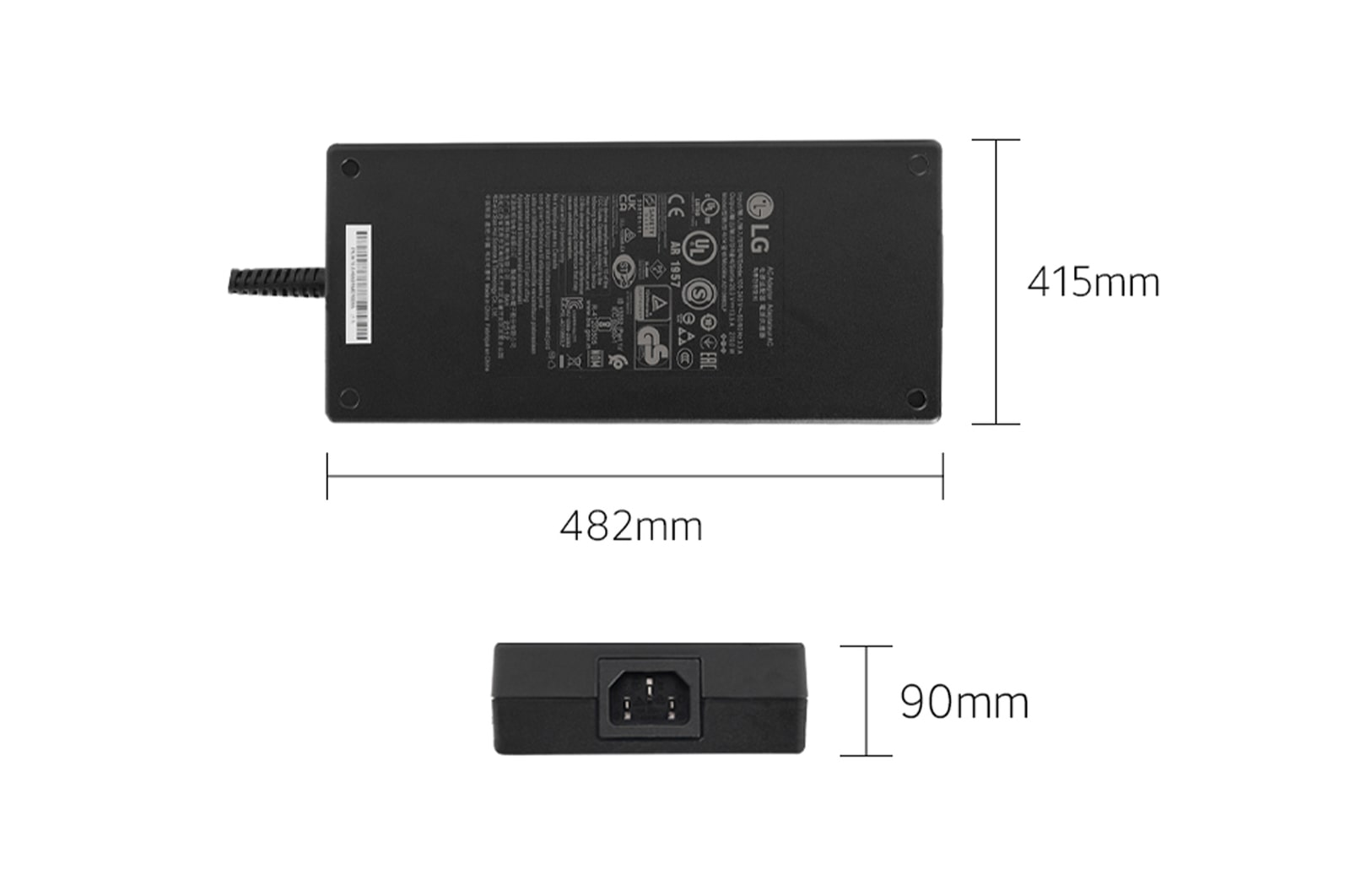 LG モニター ACアダプター (20V, 13.5A)-EAY65915401 | LG Japan